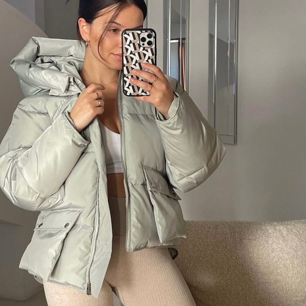 TOAST SOCIETY (Australian Brand) - Pluto Puffer Jacket in Mint